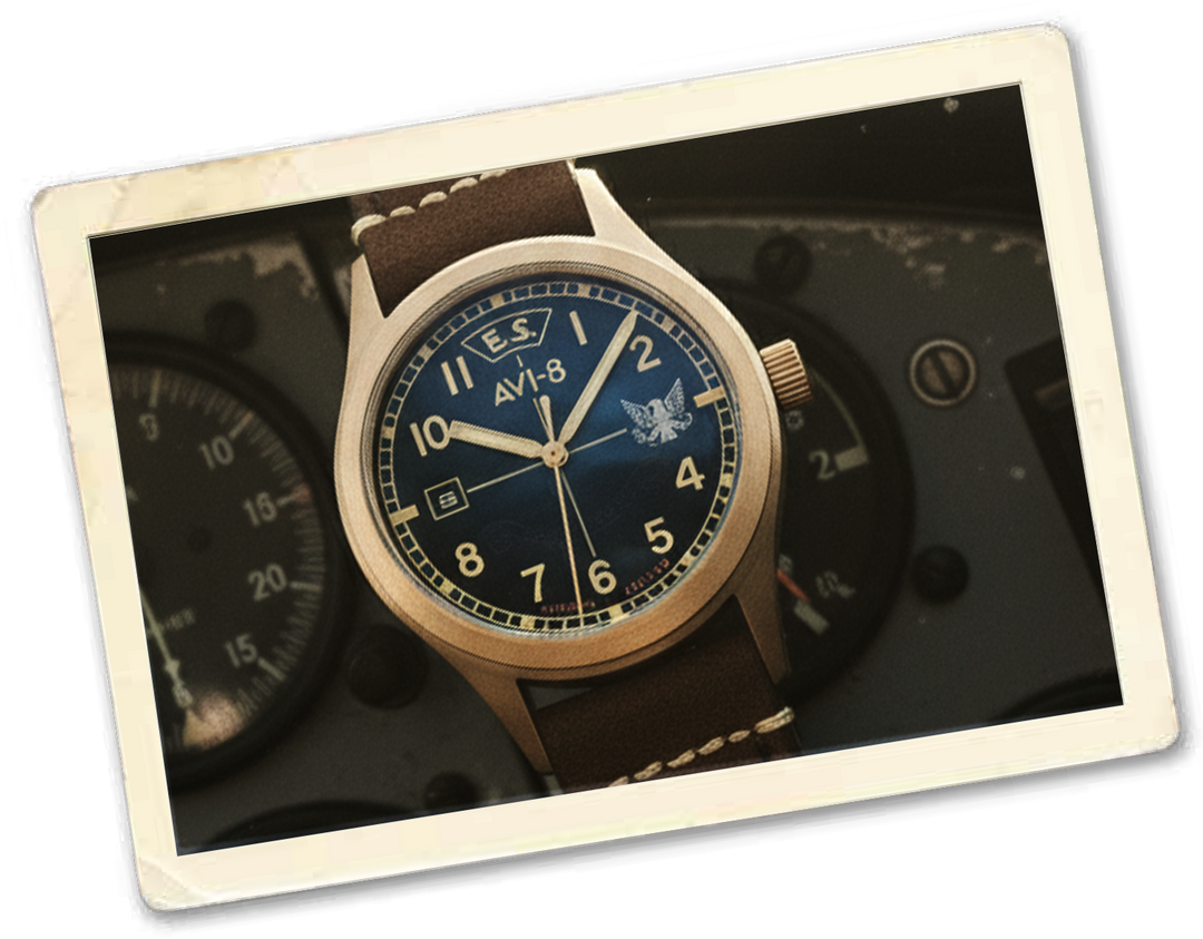 Flyboy Eagle Squadron Automatic Bronze 85th Limited Edition AV