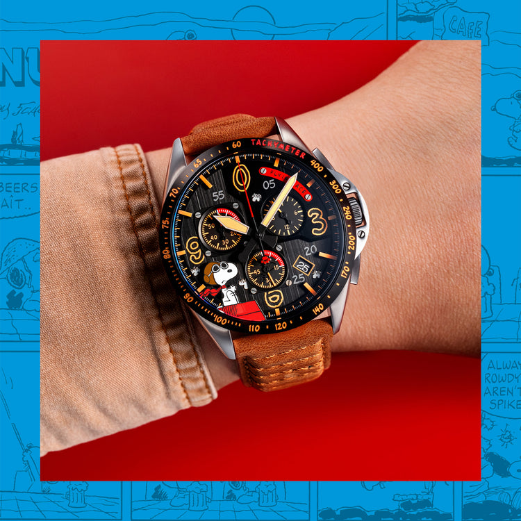 The AVI-8 X PEANUTS Snoopy Flying Ace (Meca-Quartz & Automatic