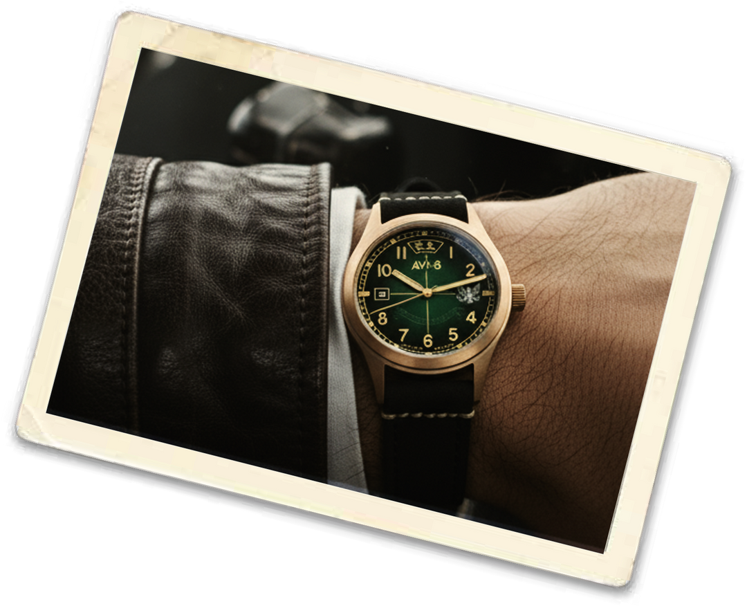 Flyboy Eagle Squadron Automatic Bronze 85th Limited Edition AV