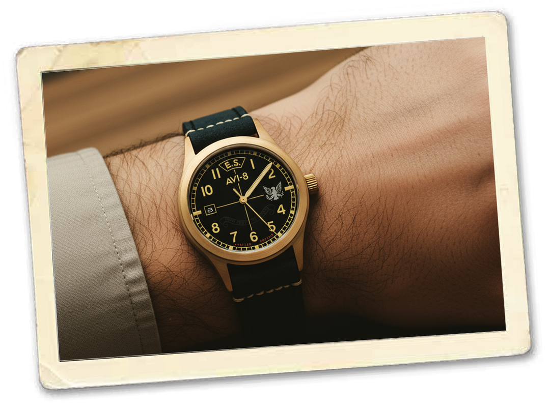 Flyboy Eagle Squadron Automatic Bronze 85th Limited Edition AV