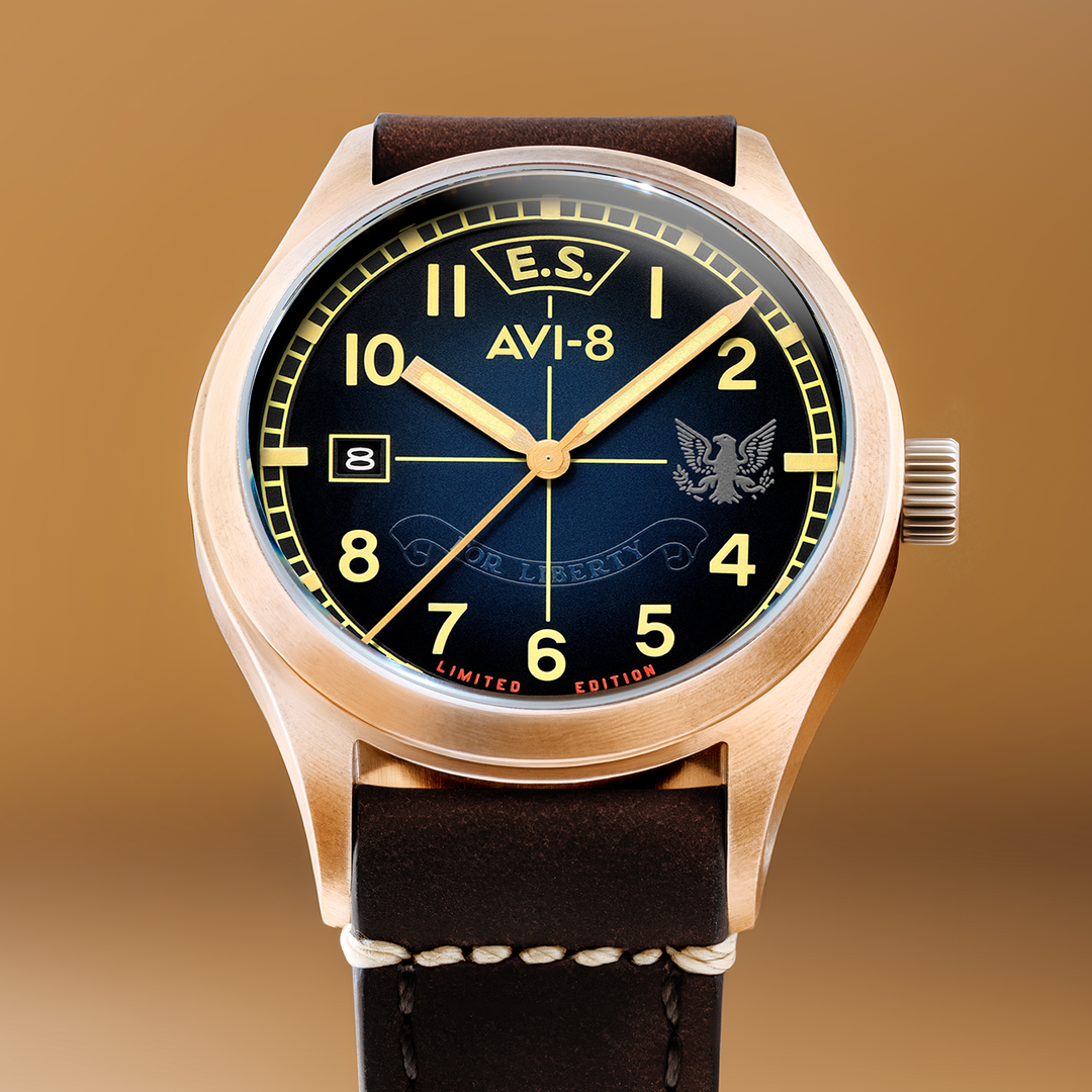 Flyboy Eagle Squadron Automatic Bronze 85th Limited Edition AV Flyboy Eagle Squadron Automatic Bronze 85th Limited Edition AV