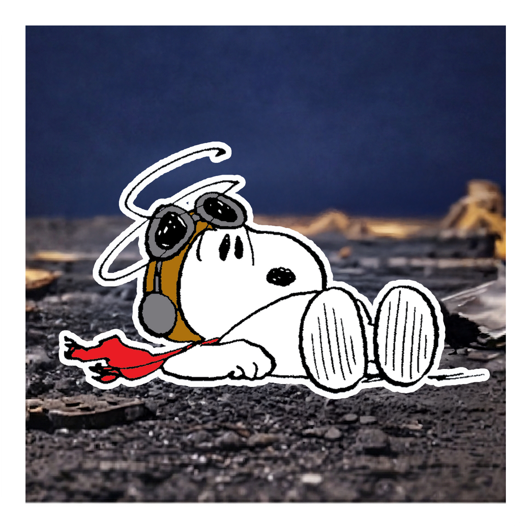 Spitfire Smith Automatic Snoopy Peanuts Flying Ace Pilot Error