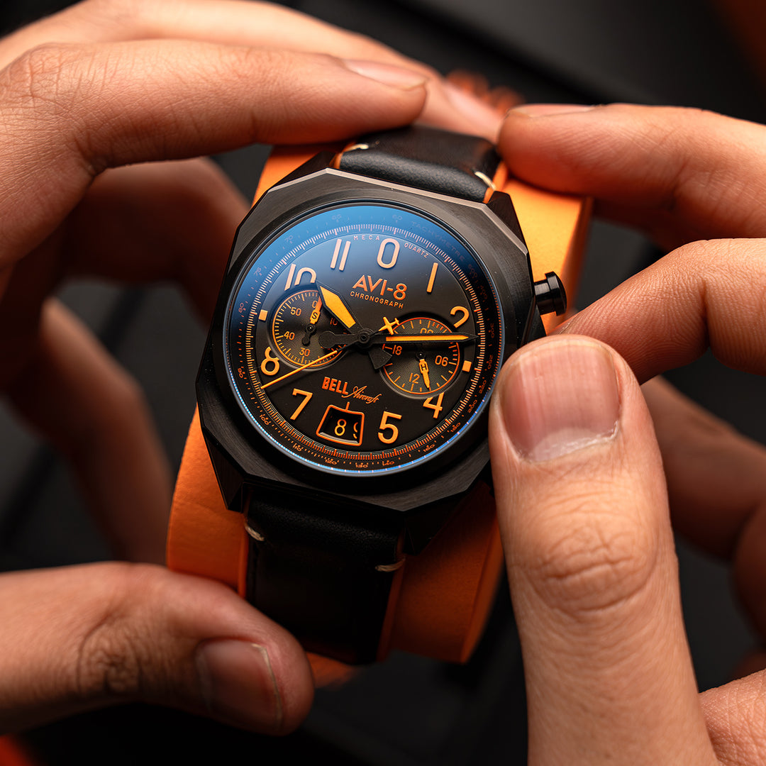 BELL X-1 MACHBUSTER CHRONOGRAPH AV-4118 – AVI-8 Timepieces