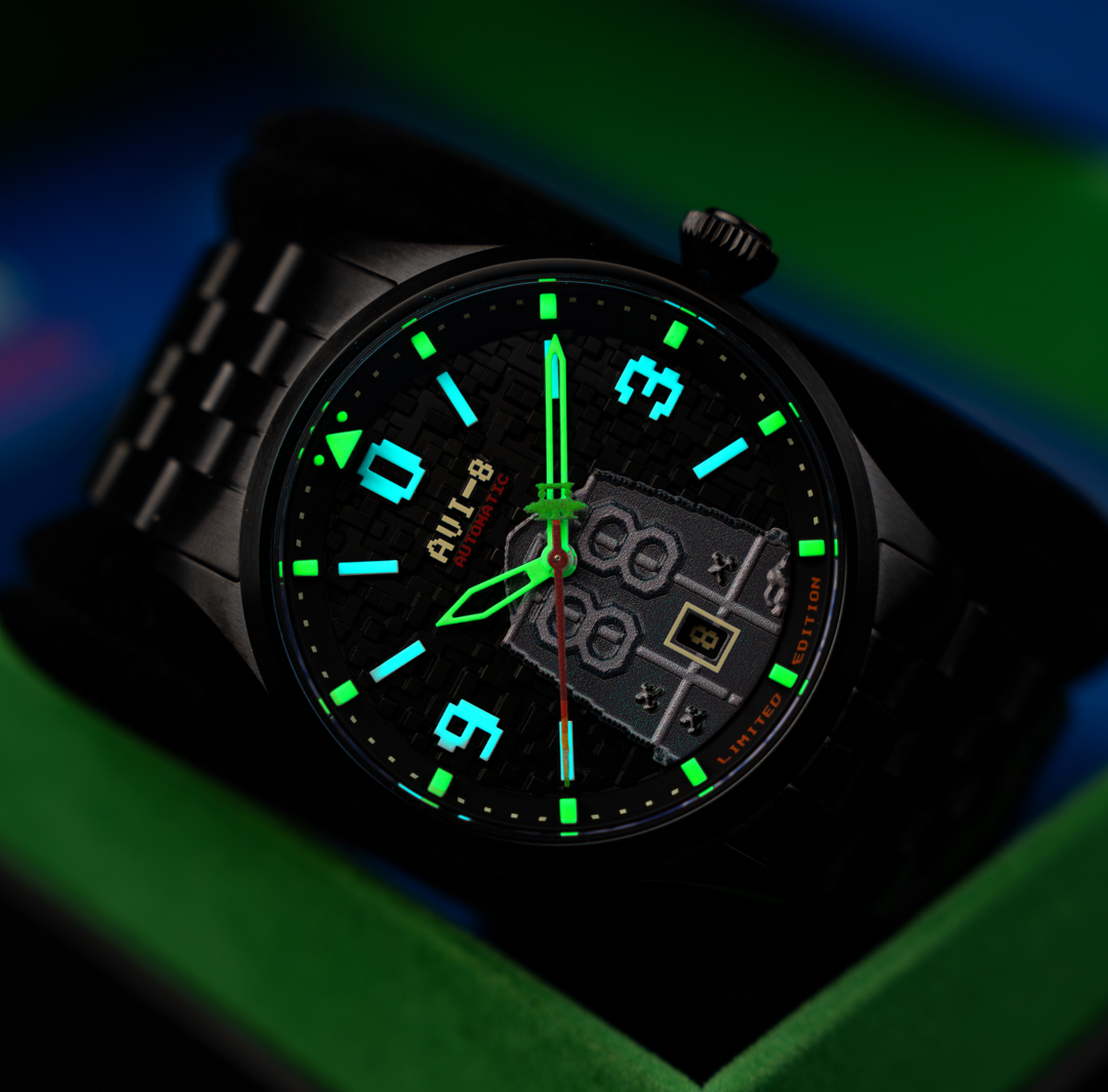 FLYBOY CAPCOM 1942 AUTOMATIC PIXEL LIMITED EDITION AV-4121