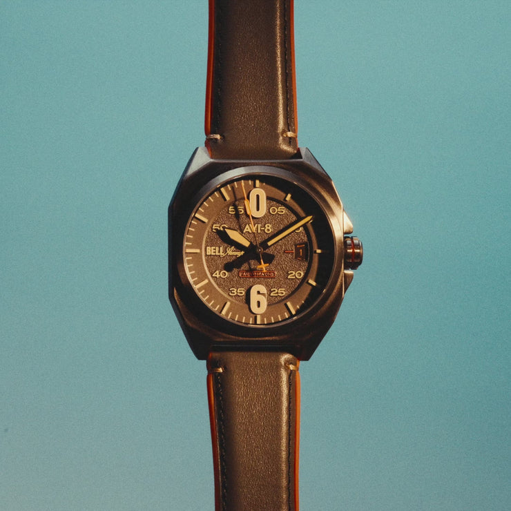 ハル① Cavalier Green | Bell X-1 Machbuster Automatic – AVI-8 Timepieces