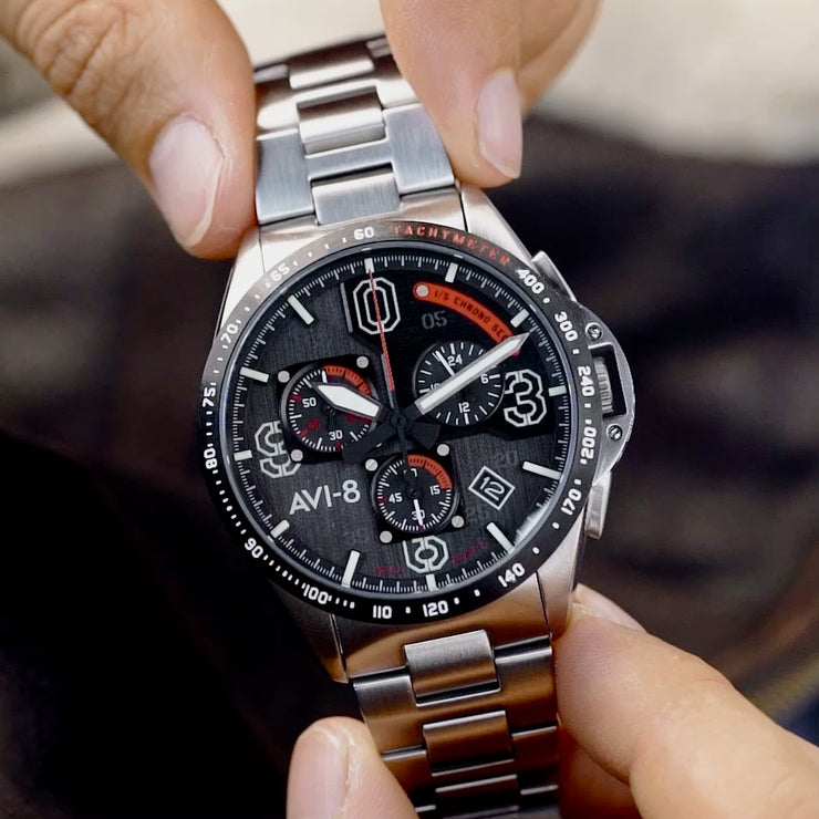 Legion | P51 Mustang Blakeslee Chronograph – AVI-8 Timepieces