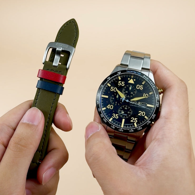 Thunder Black | Hawker Hurricane 90th Anniversary Chronograph