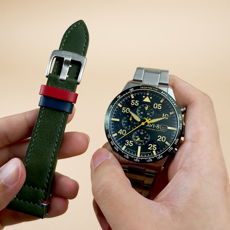 Tarmac Green | Hawker Hurricane 90th Anniversary Chronograph