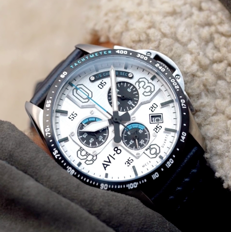 Command Pilot | P51 Mustang Blakeslee Meca-Quartz Chronograph Command Pilot | P51 Mustang Blakeslee Meca-Quartz Chronograph