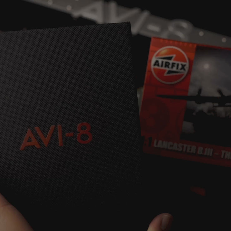 Hazard Red | Dambuster Gibson Dual Time Chronograph Airfix Edition