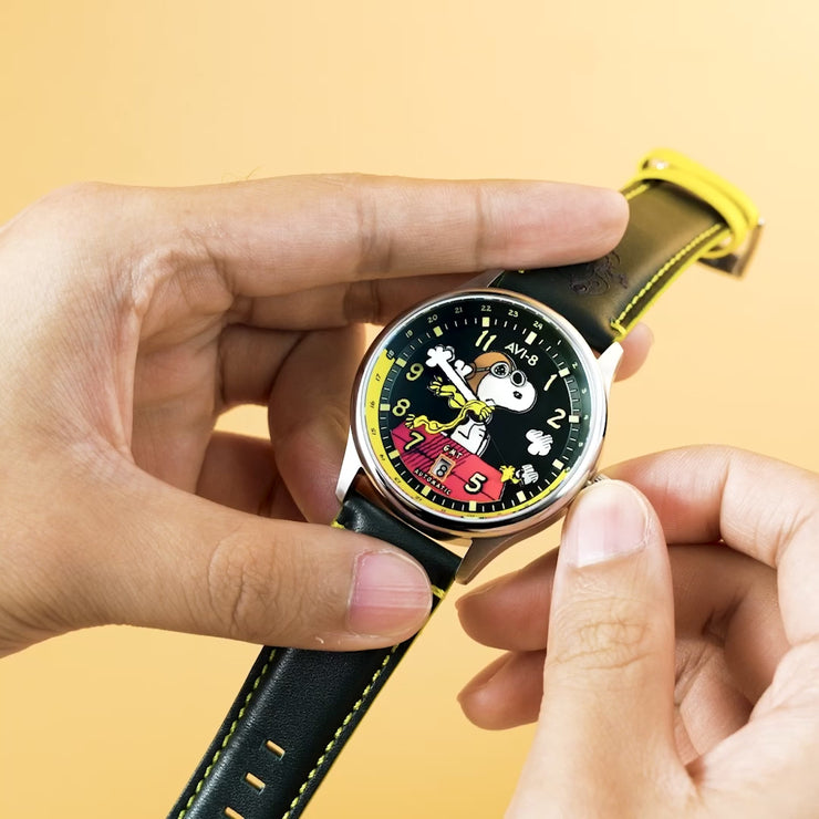 Winter Green | Hawker Hurricane Kent GMT Automatic Peanuts Snoopy