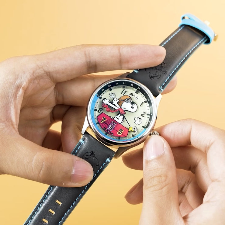 Cream Brigade | Hawker Hurricane Kent GMT Automatic Peanuts Snoopy