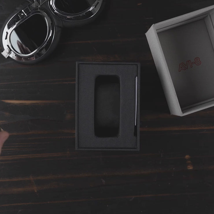 Heavy Grey | Spitfire Lock Chronograph – AVI-8 Timepieces