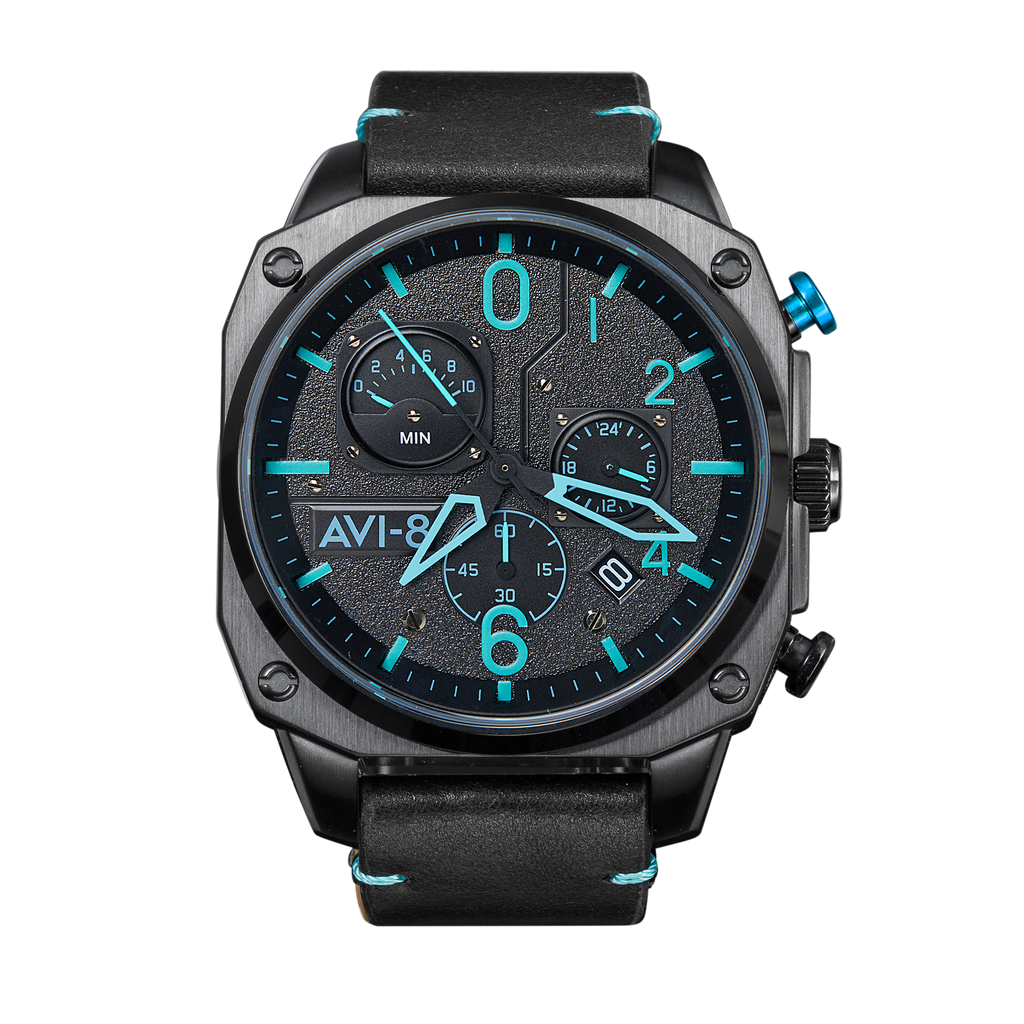 Blue Diamond | Hawker Hunter Retrograde Chronograph – AVI-8 Timepieces Blue Diamond | Hawker Hunter Retrograde Chronograph – AVI-8 Timepieces
