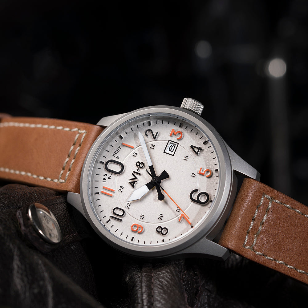 WHITE TAN ALTIMETER 2