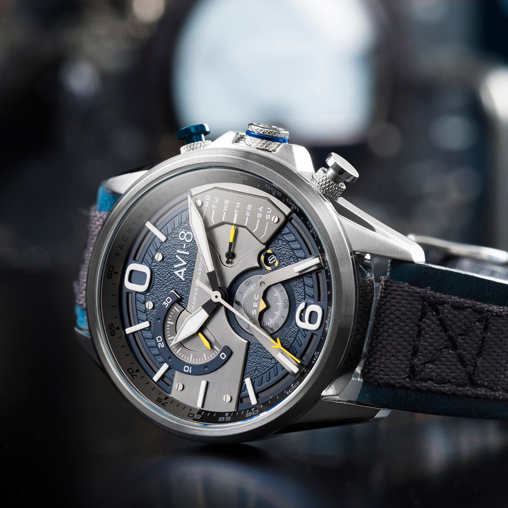 Smoke Grey | Hawker Harrier Dual Retrograde Chronograph