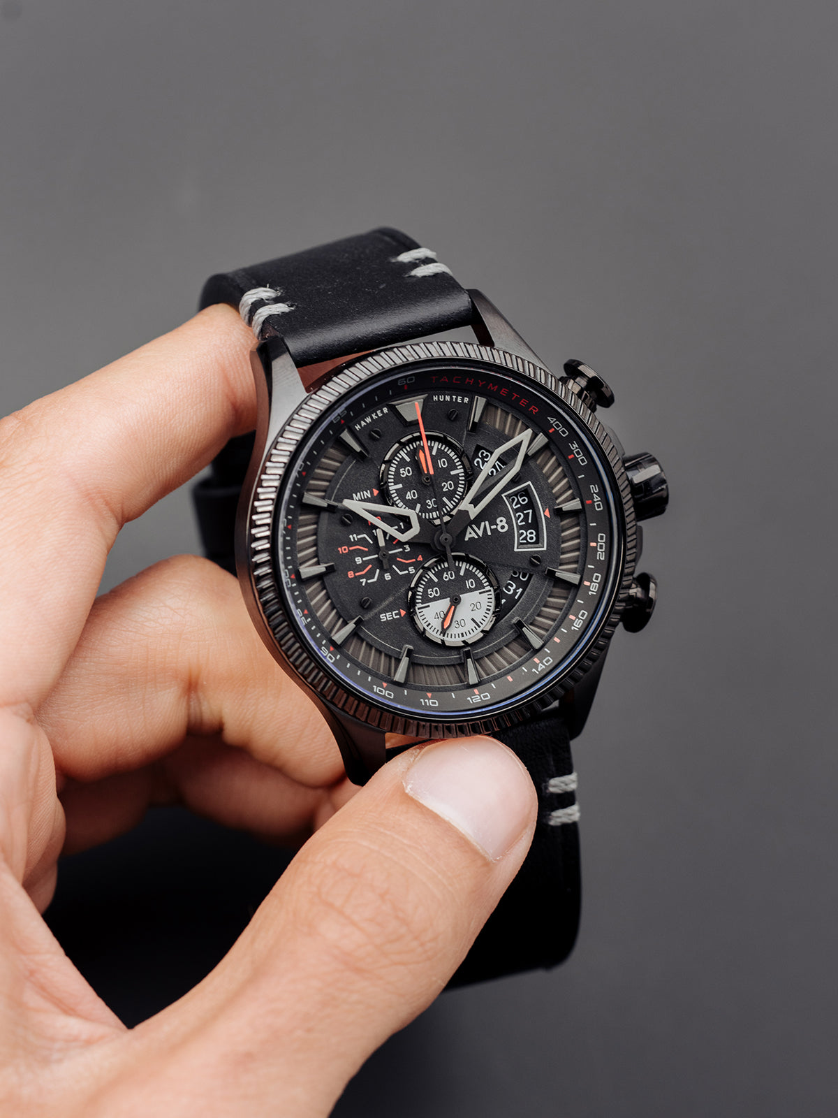 STEALTH BLACK AVON CHRONOGRAPH 3