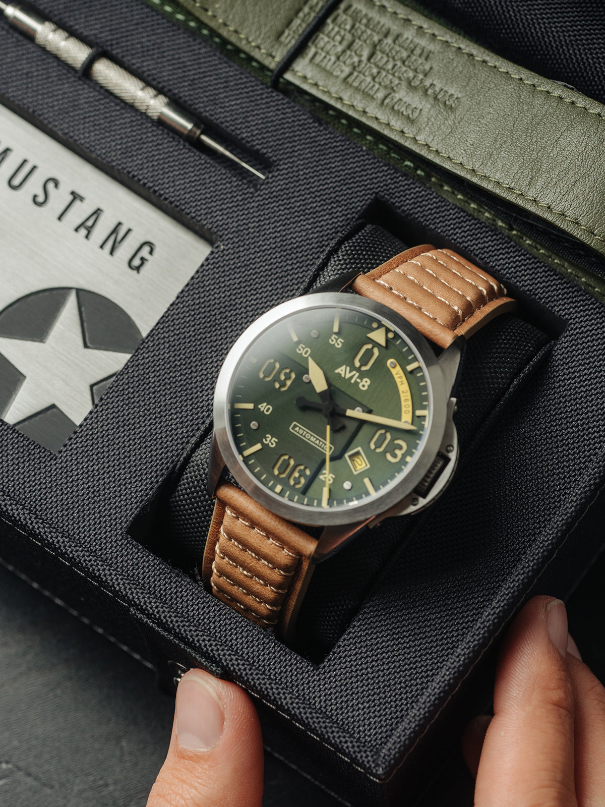 Green Beige BOTTISHAM AUTOMATIC LIMITED EDITION 3