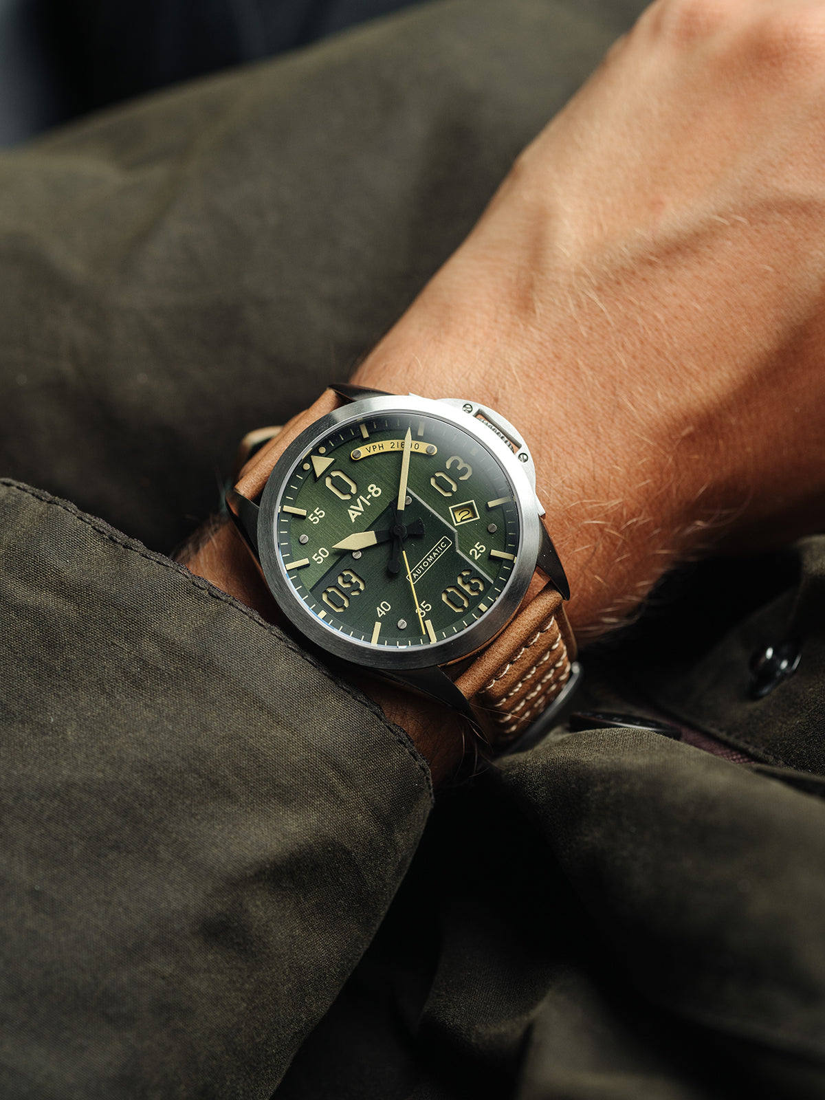 Green Beige BOTTISHAM AUTOMATIC LIMITED EDITION 2