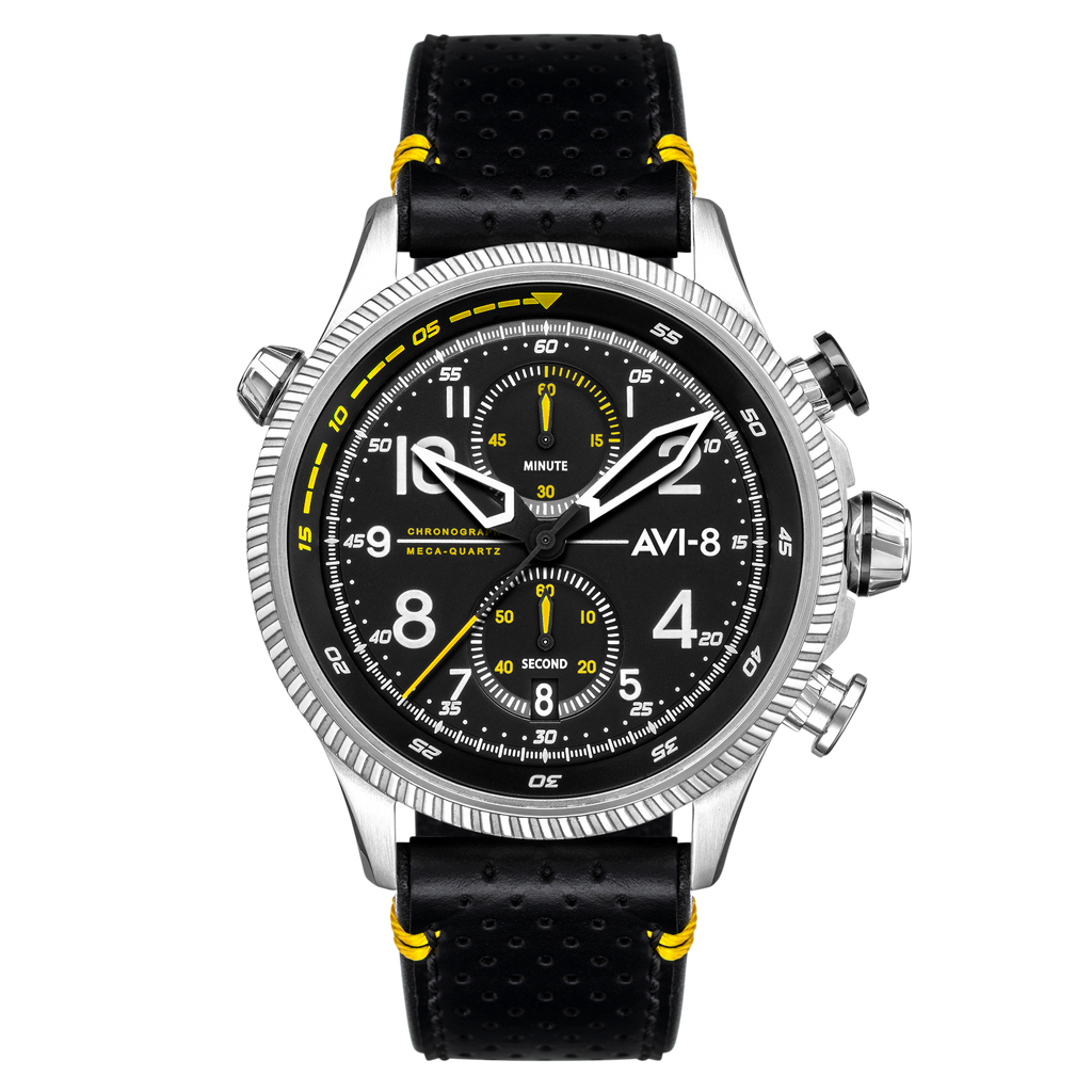 Halton | Hawker Hunter Duke Meca-quartz Chronograph – AVI-8 Timepieces Halton | Hawker Hunter Duke Meca-quartz Chronograph – AVI-8 Timepieces