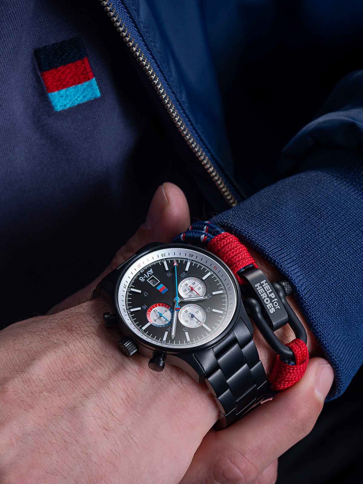 HELP FOR HEROES LIMITED EDITION HAWKER HURRICANE CHRONOGRAPH 2