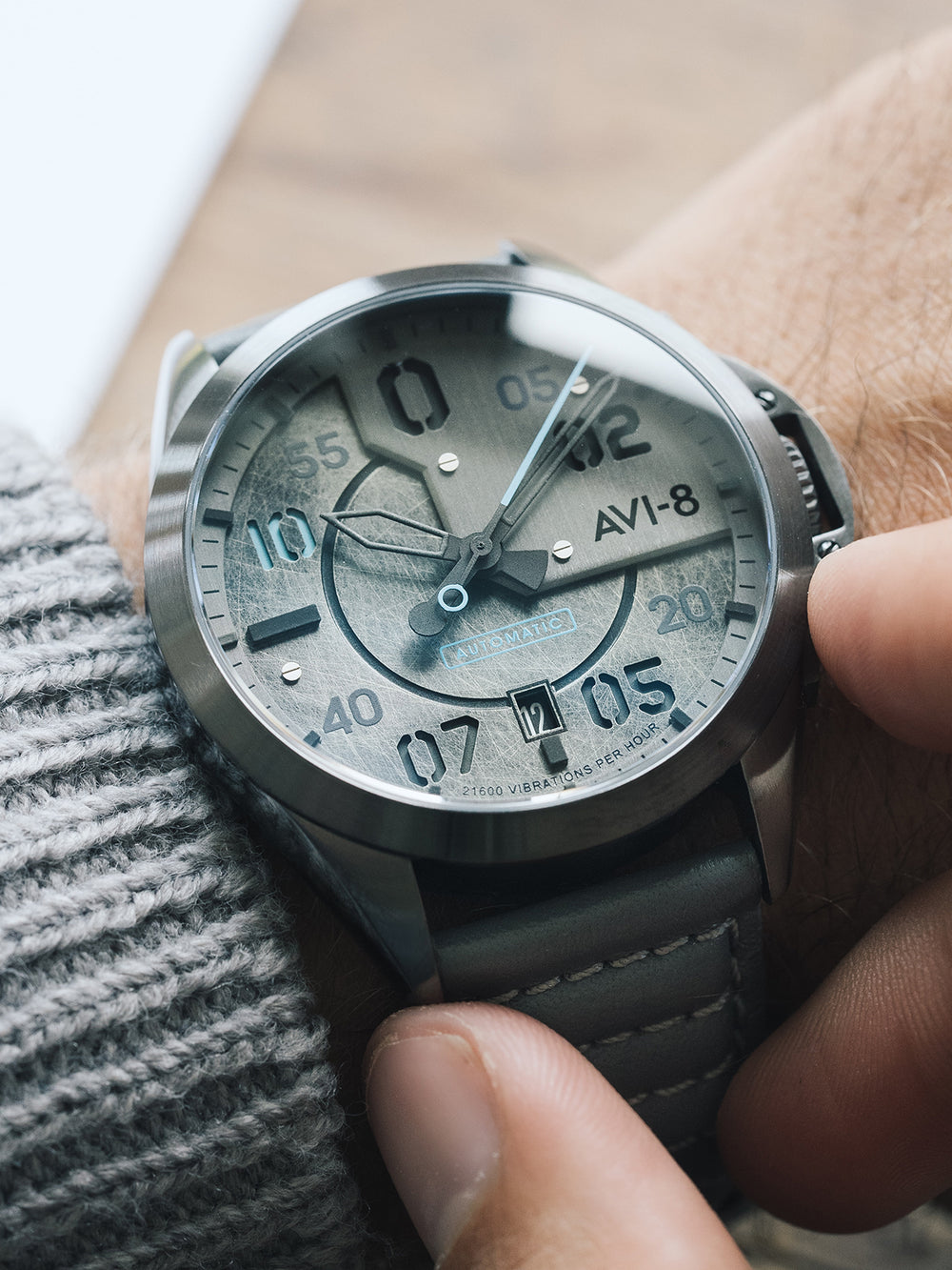 Sands Point | P51 Mustang Hitchcock Automatic – AVI-8 Timepieces Sands Point | P51 Mustang Hitchcock Automatic – AVI-8 Timepieces