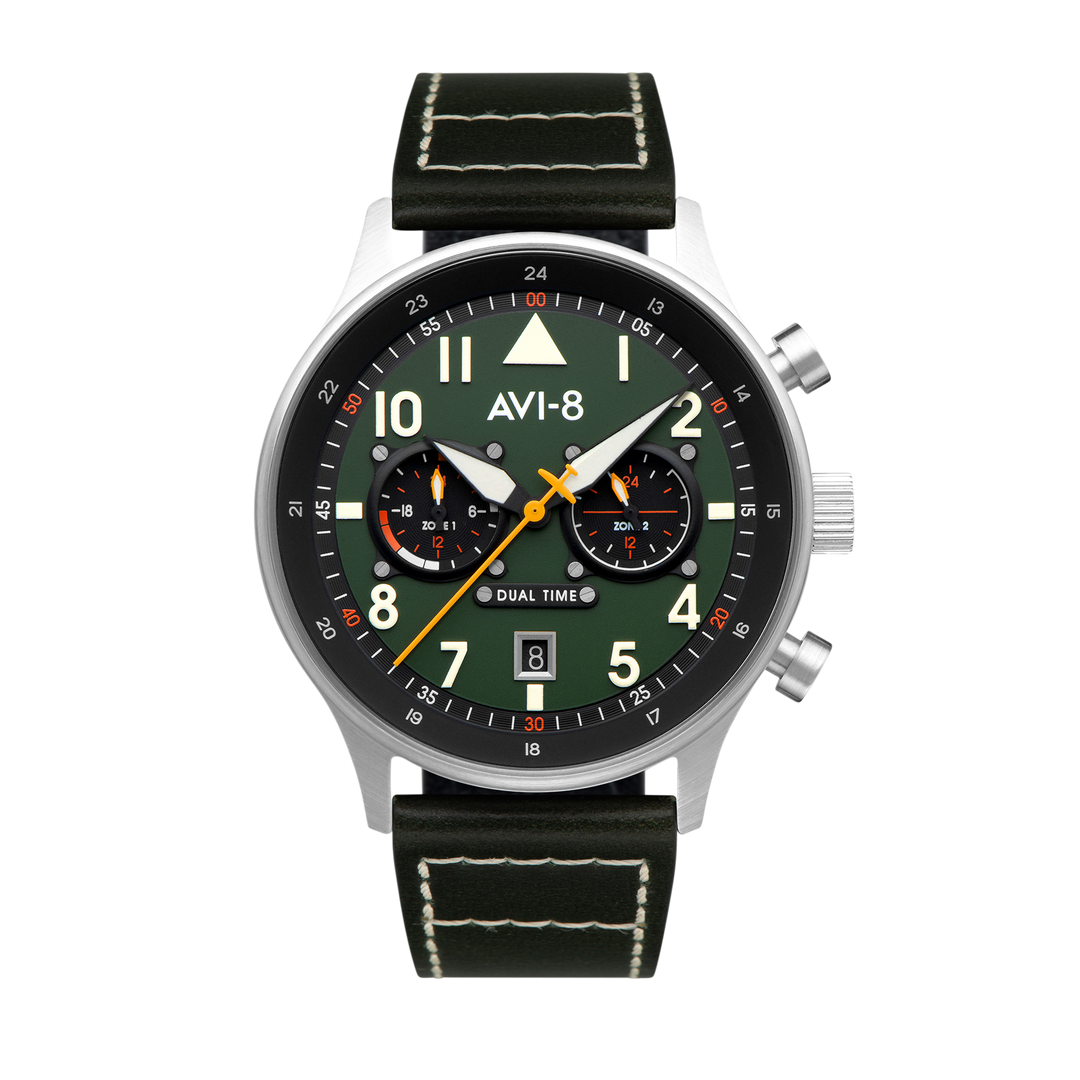 CAREY DUAL TIME – AVI-8 Timepieces