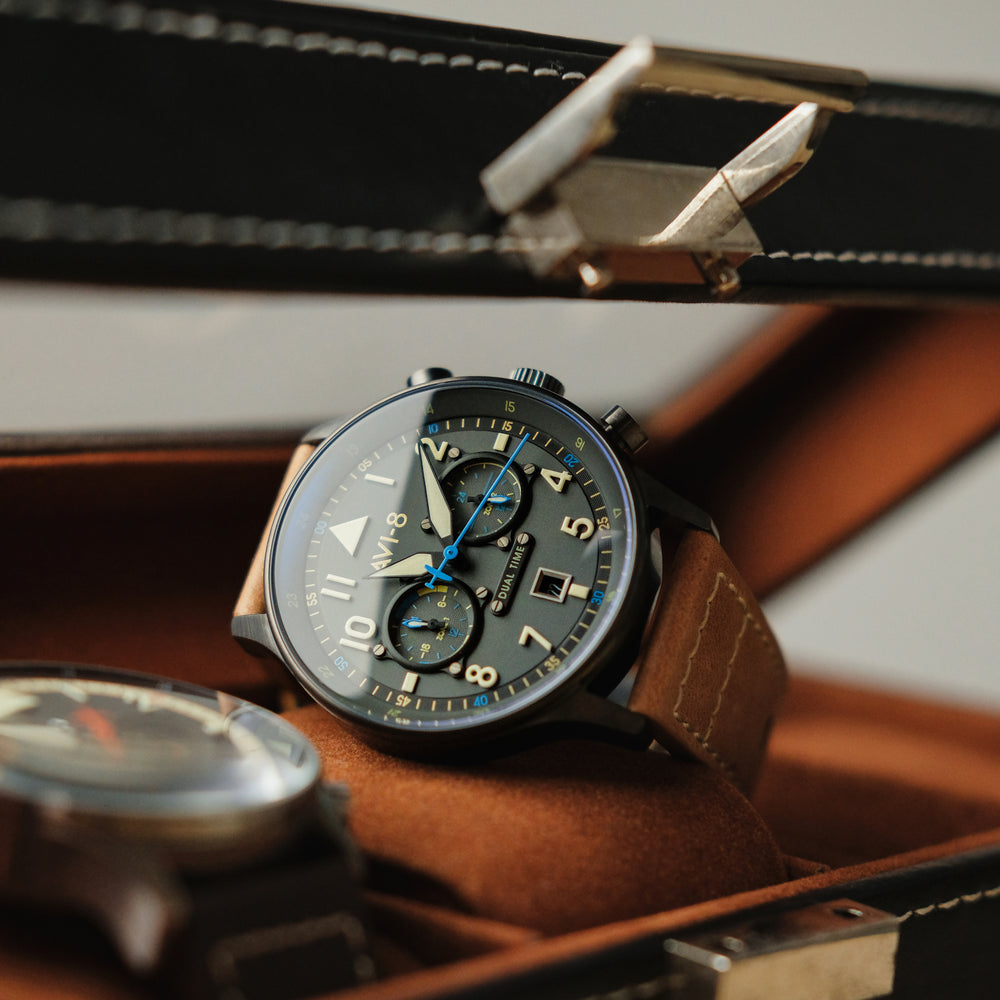 Orissa Hawker Hurricane Carey Dual Time AVI 8 Timepieces