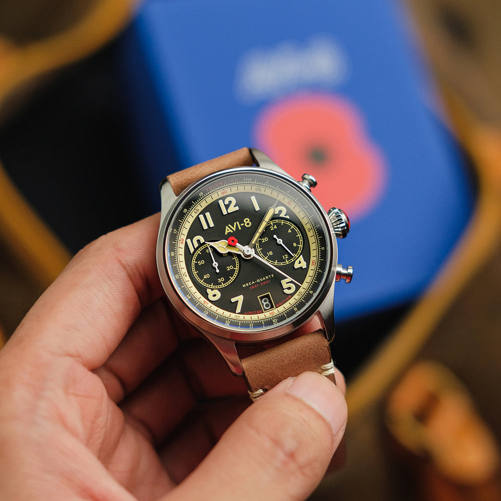 Heritage Brown Flyboy Royal British Legion Founder S Chronograph