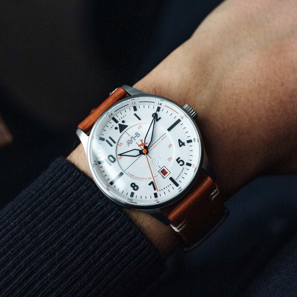 Newton | Hawker Hurricane Kent Automatic – AVI-8 Timepieces Newton | Hawker Hurricane Kent Automatic – AVI-8 Timepieces