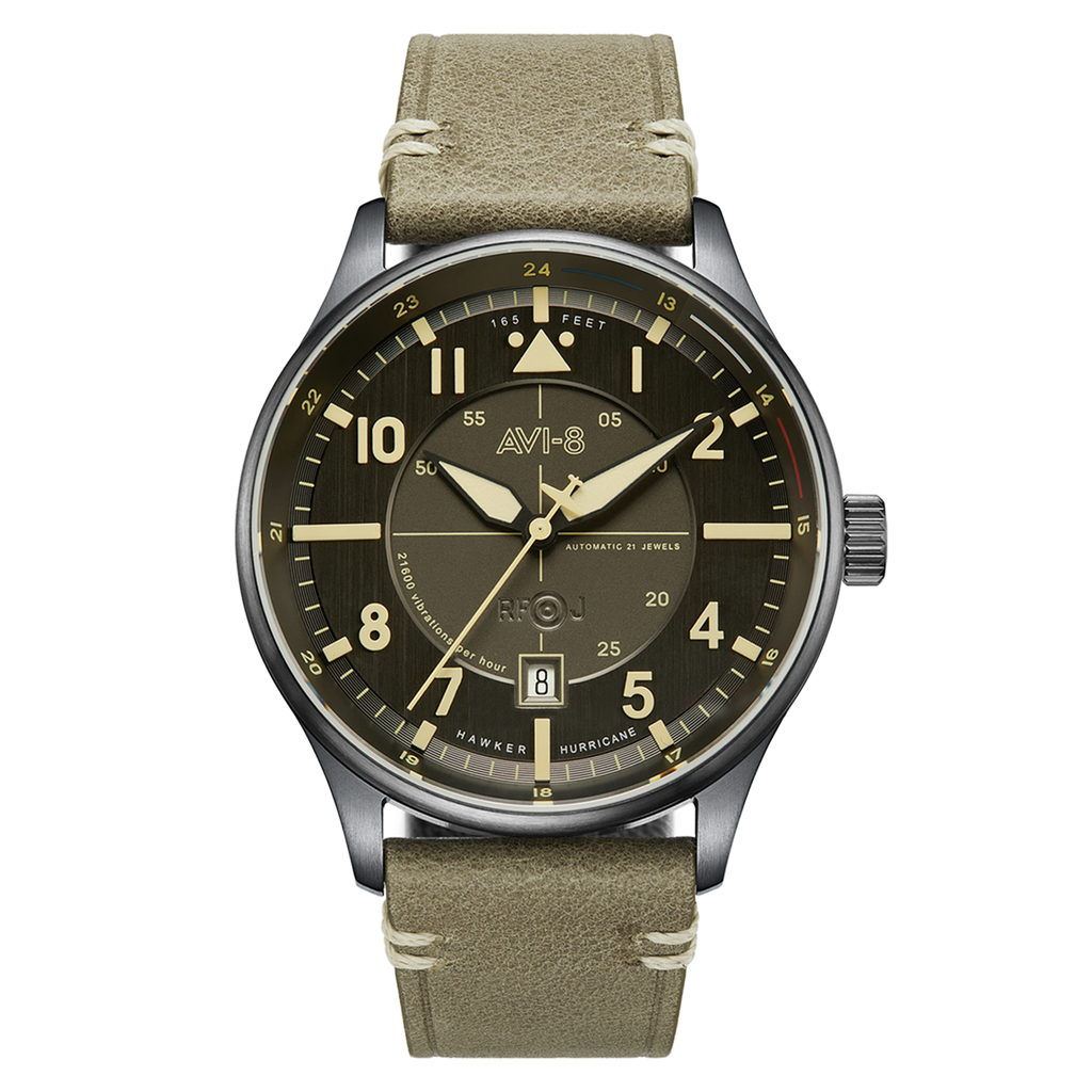 Stanton | Hawker Hurricane Kent Automatic – AVI-8 Timepieces