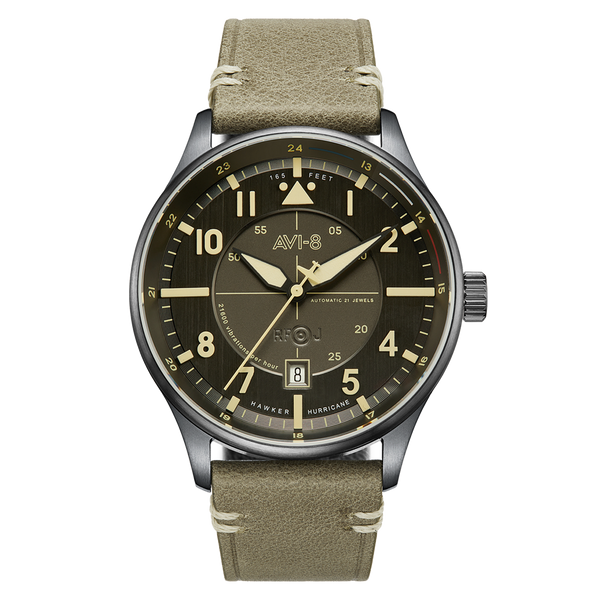 AVI-8 Hawker Hunter Analog Green Dial Men's Watch-AV-4052-22 : Amazon.in:  Fashion