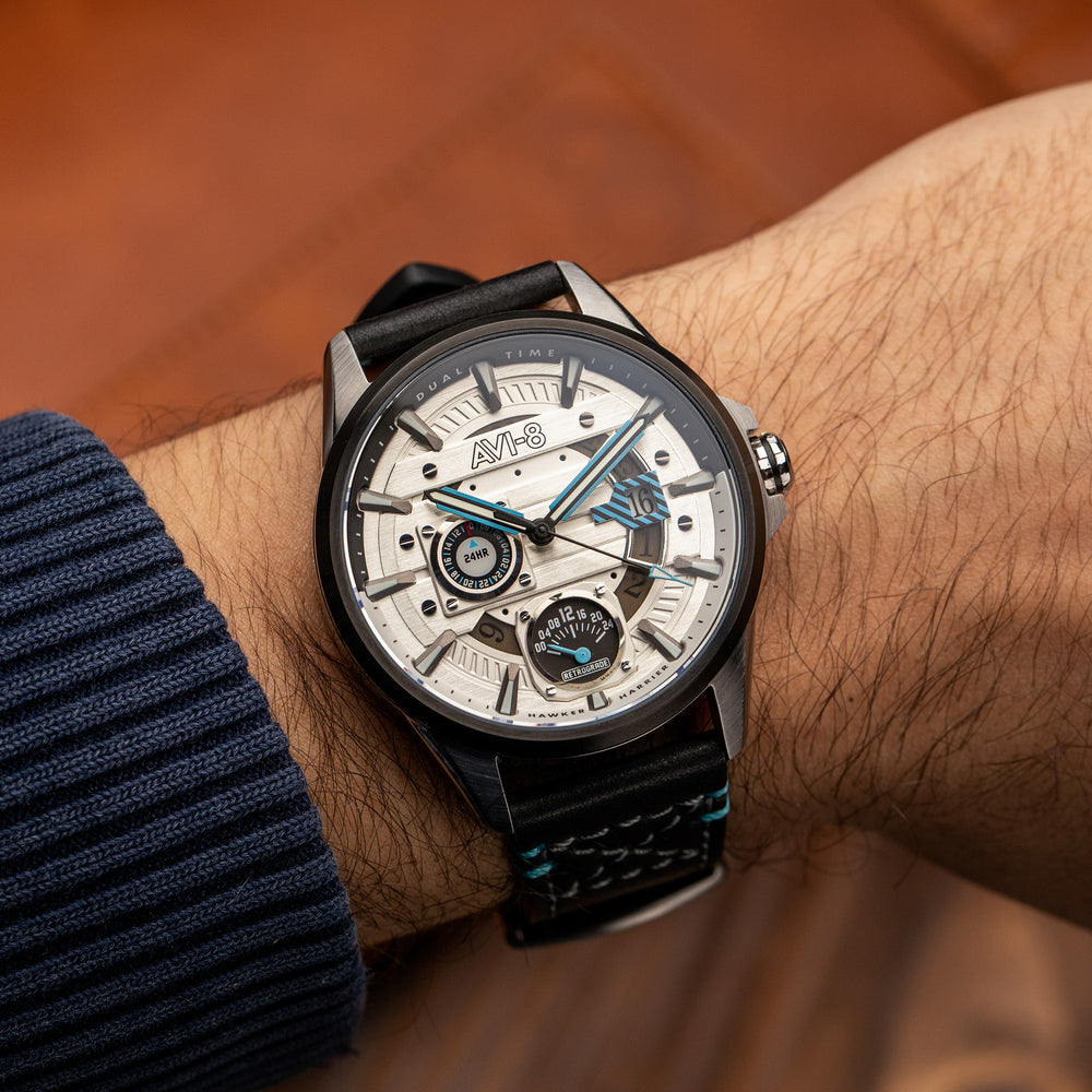 Night Sky | Hawker Harrier Farley Multifunction – AVI-8 Timepieces