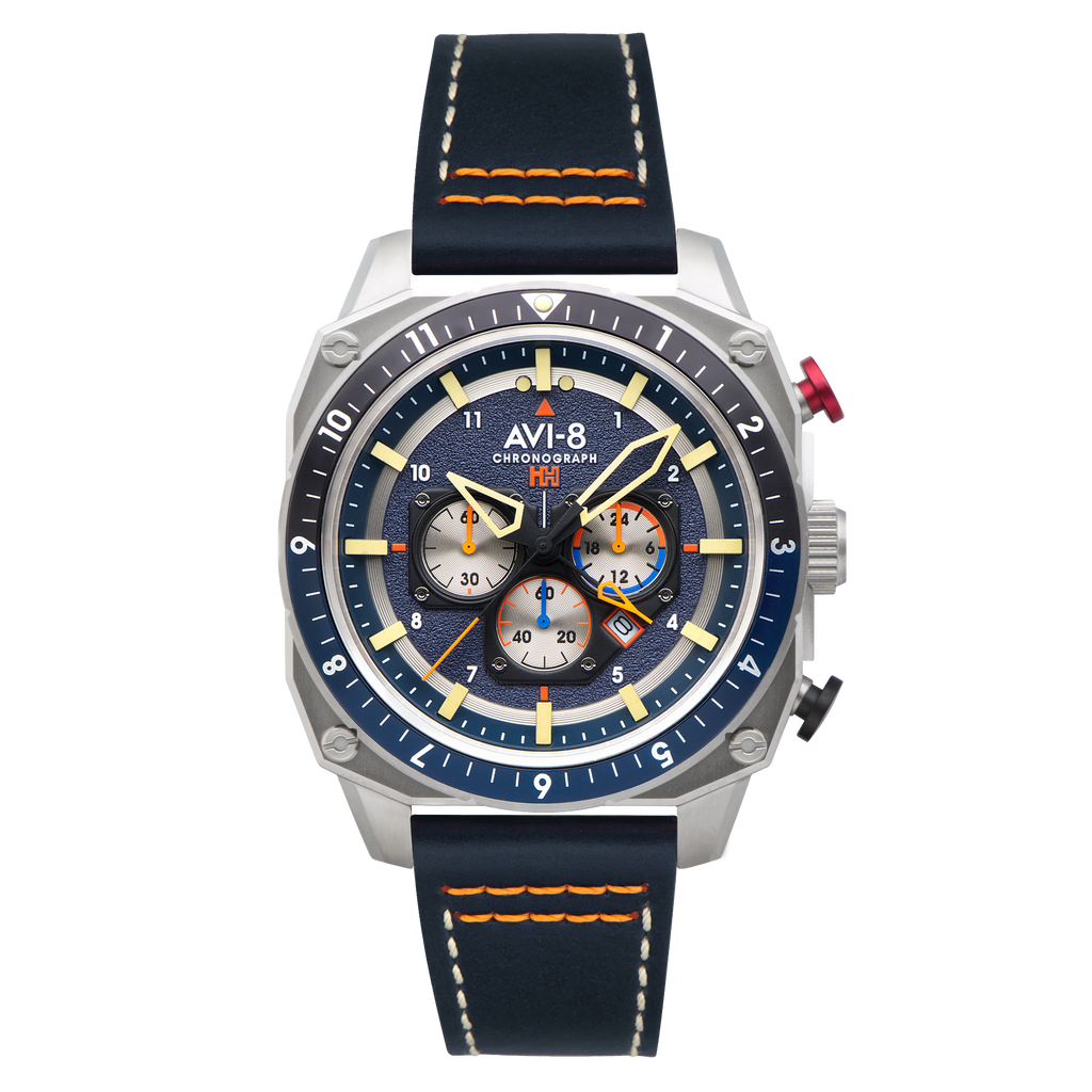 Pavillion Blue | Hawker Hunter Atlas Dual Time Chronograph – AVI-8
