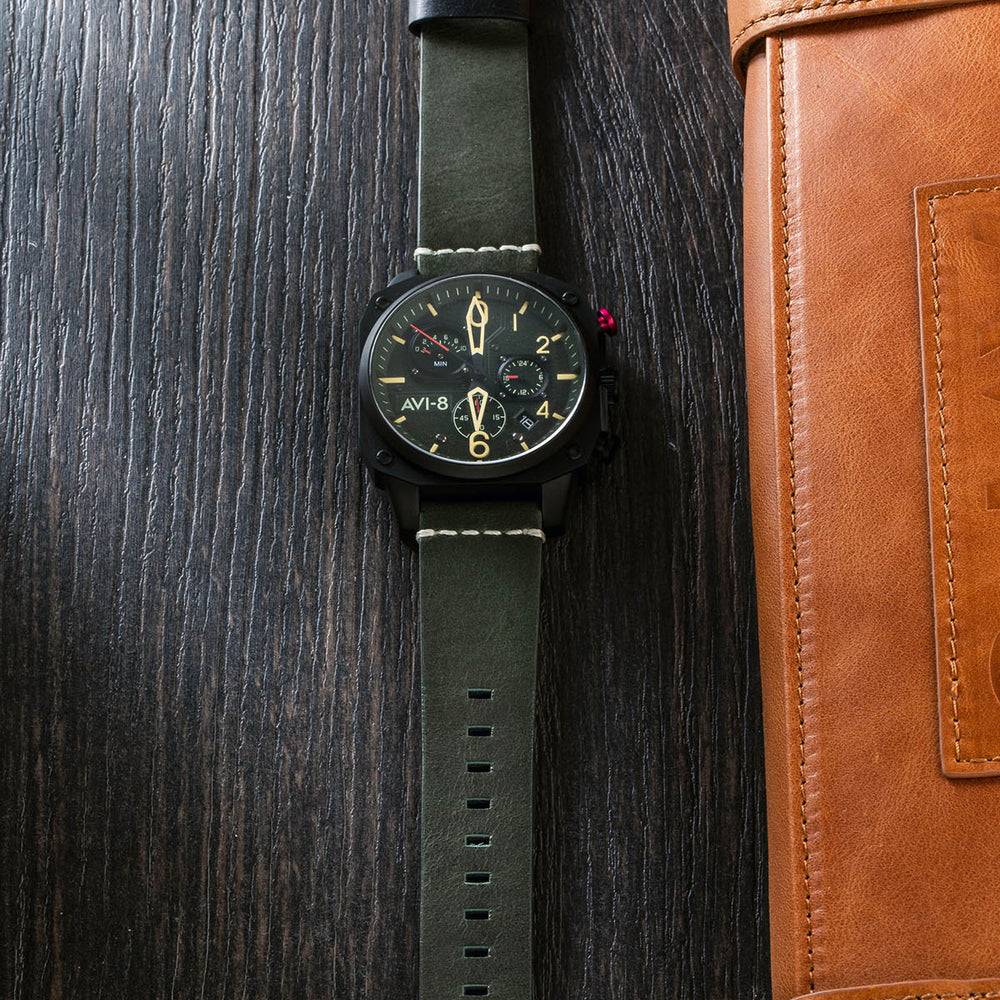 FOREST GREEN AVI 8 Timepieces